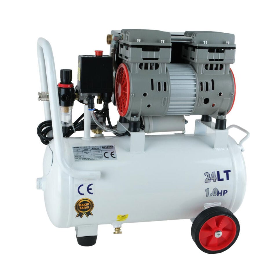 Kampa Airflush-2 Kompresörlü Çift Yönlü Petek Temizleme Makinası | Havalı Darbeli | 24 Litre Tanklı