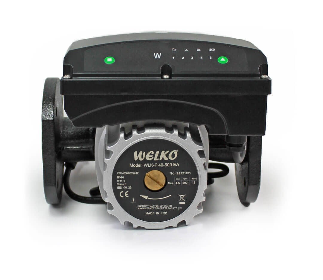 Welko WLK 40/12 Frekans Konvertörlü Flanşlı Sirkülasyon Pompası 245 mm 12 mss 16 m3/h