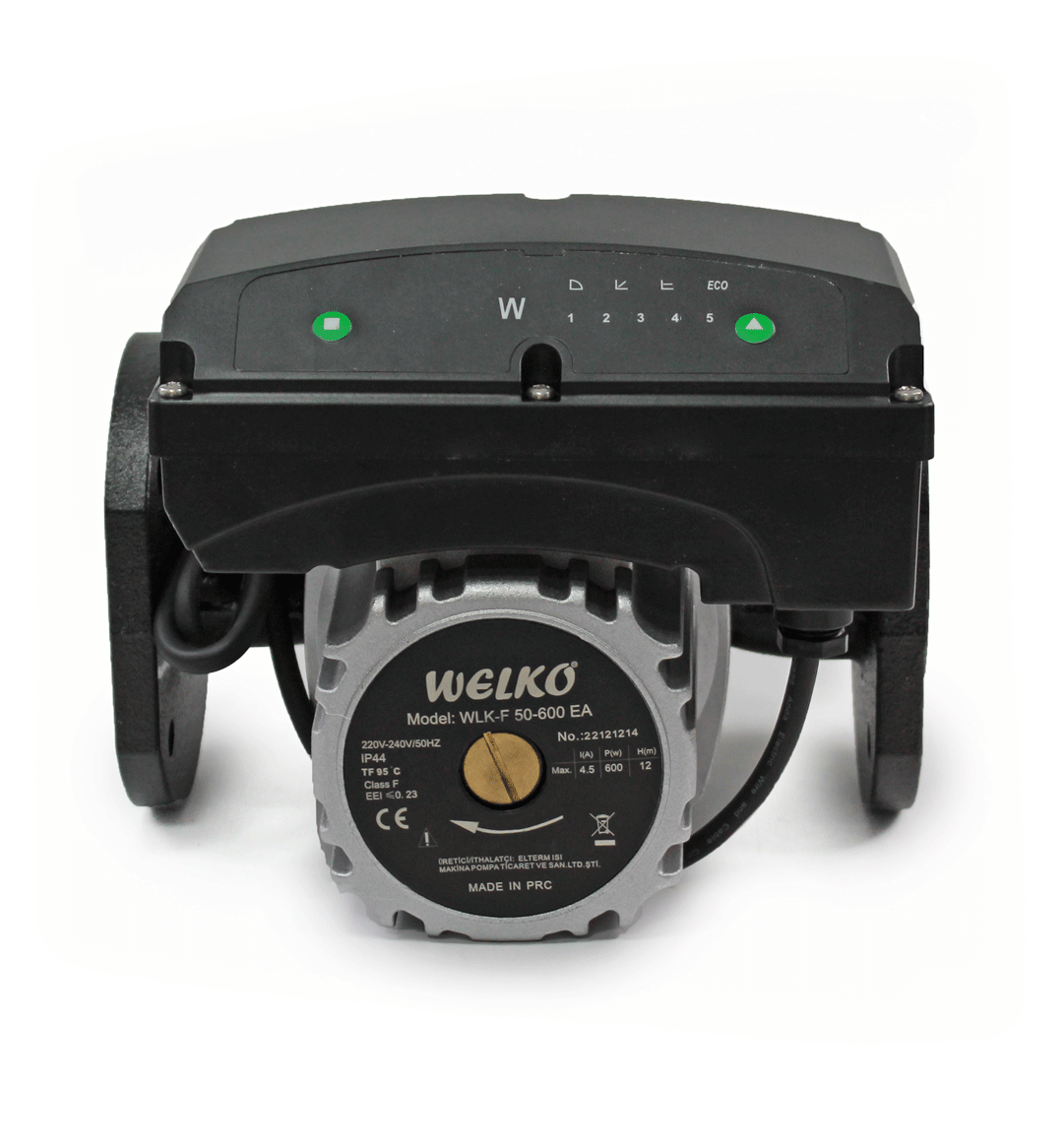Welko WLK 50/12 Frekans Konvertörlü Flanşlı Sirkülasyon Pompası 245 mm 12 mss 20 m3/h