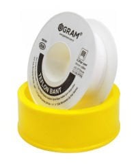Gram Teflon Bant Sızdırmazlık Bandı 19 mm x 30 Mt - YERLİ ÜRETİM