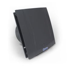 Fansan Dekoratif Gri Banyo Tuvalet Cam Ve Pencere Tipi Aspiratör