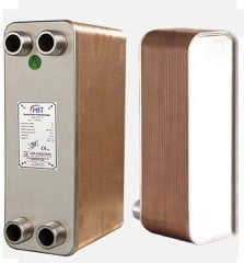 Mit MB-05 - 16 Plaka Kaynaklı Plakalı Isı Eşanjör Bağlantı 1''- 1'' Kapasite 1000 Litre/Saat