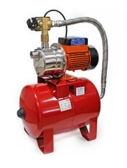 24 Volt DC Fırçasız Motorlu Solar Hidrofor 3 Kat 3 Daire 24 Litre Tank