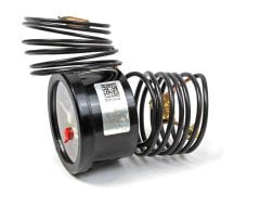 Pakkens 50 mm 120 C° / 4 Bar 1 mt Kapiler Boyu Kombine Ölçer Termometre - Manometre