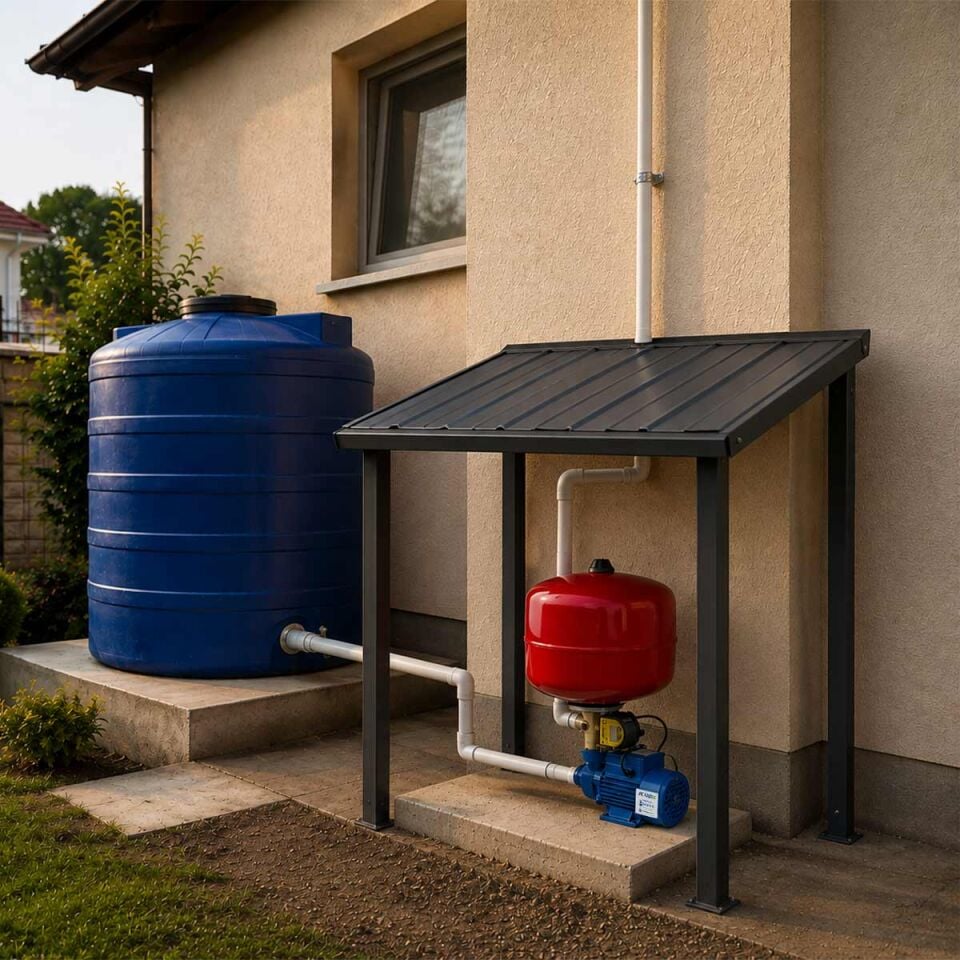 Kampa Tazyik-11D 1 Kat 1 Daire Dijital Akıllı Hidrofor - Otomatik Su Pompası