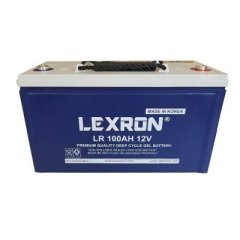 LEXRON Jel Akü, Güneş Enerji Aküsü, Solar Jel Akü, 100AH Jel Akü K