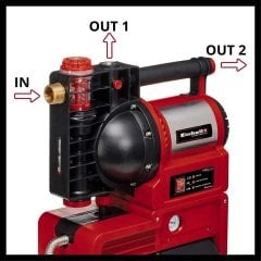 Einhell GE-WW 1246 N FS Akıllı Paket Hidrofor 5 Bar 4.6 m³/h 20 Lt Tanklı