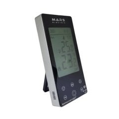 Mars S45 Wifi Kablosuz Dijital Programlanabilir Oda Termostatı Yüksek Hassasiyetli Siyah