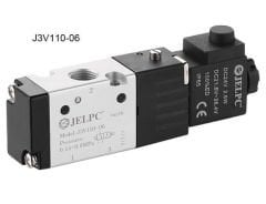 Jelpc 3V110 Pnömatik Yön Kontrol Valfi 3/2 Tek Bobin