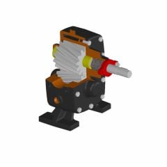 DT 300 Helis Dişli Pompa Mekanik Salmastralı