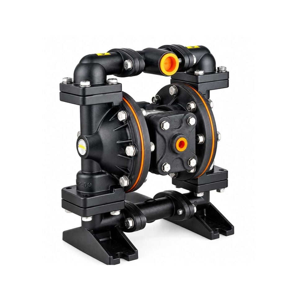 Huge Pump-Günalsan HP05 Alüminyum Gövdeli Diyaframlı Havalı Pompa 55 Litre/Dakika 7 Bar 3/4 inch