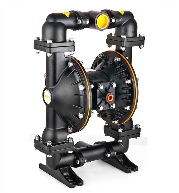 Huge Pump-Günalsan HP15 Alüminyum Gövdeli Diyaframlı Havalı Pompa 400 Litre/Dakika 7 Bar  1½ inch