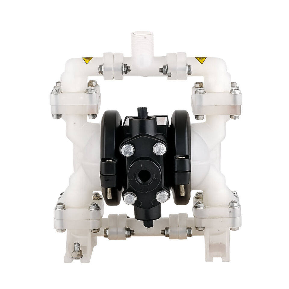 Huge Pump-Günalsan HP02 Plastik Polipropilen Gövdeli Diyaframlı Havalı Pompa 15 Lt/Dk 7 Bar 1/4 inch