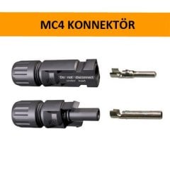 Solar Panel İçin MC4 Konnektör
