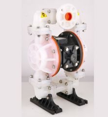 Huge Pump-Günalsan HP10 Plastik Polipropilen Gövdeli Diyaframlı Havalı Pompa 150 Litre/Dakika 7 Bar 1 inch
