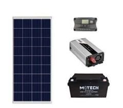 Solar Güneş Enerjili Aydınlatma-TV Paketi