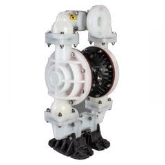 Huge Pump-Günalsan HP20 Plastik Polipropilen Gövdeli Diyaframlı Havalı Pompa 560 Litre/Dakika 7 Bar 2 inch