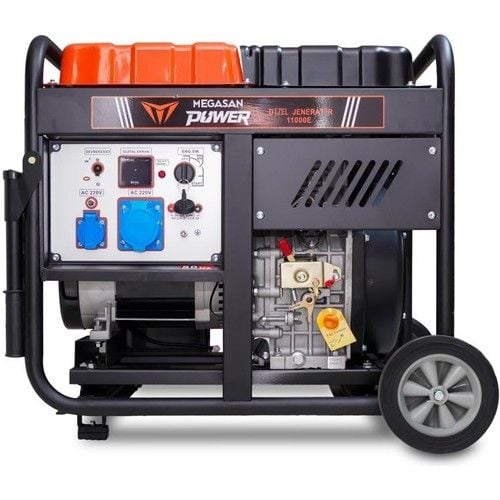 Megasan Power MPJ-11000E 9.3 Kva Marşlı Dizel Monofaze Jeneratör
