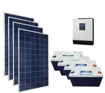 Solar Paket Güneş Enerjisi Sistemi Bağ Evi Paketi