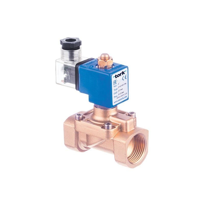 Tork S1021 Genel Maksat Solenoid Valf Direkt Çekmeli N.Açık