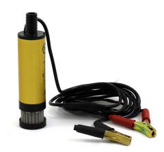 Kent 12 Volt Mazot Su, Süt Dalgıç Pompa, Mini Sintine Pompası Süzgeçli 42 mm Dış Çap