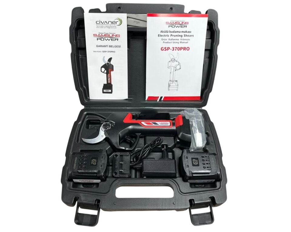 Samsung Power GSP 370 Pro Budama Makası Akülü