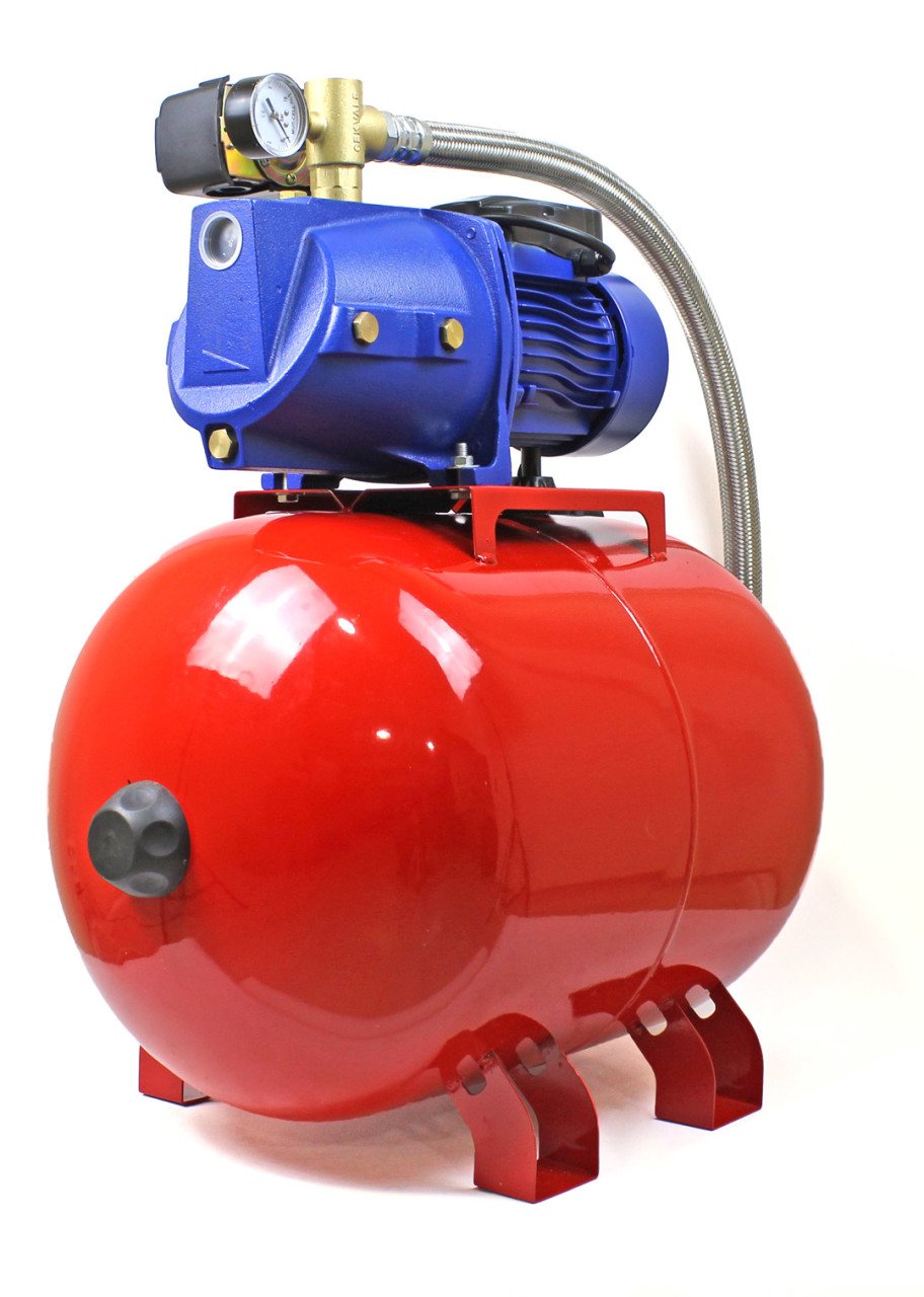 Winpo WNP 100 4 Kat 4 Daire Hidrofor, 50 Litre Yatay Tanklı Hidrofor, Ev Tipi Hidrofor