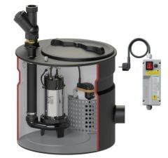 Sumak SMAC 1800 A Wc Termoplastik Tanklı Foseptik Dalgıç Pompa 9 mss 9 m³/h