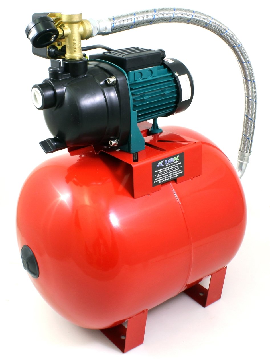 Ulusu JSPM600-H Jet Paket Hidrofor 3 Kat 3 Daire 50 Litre Tanklı